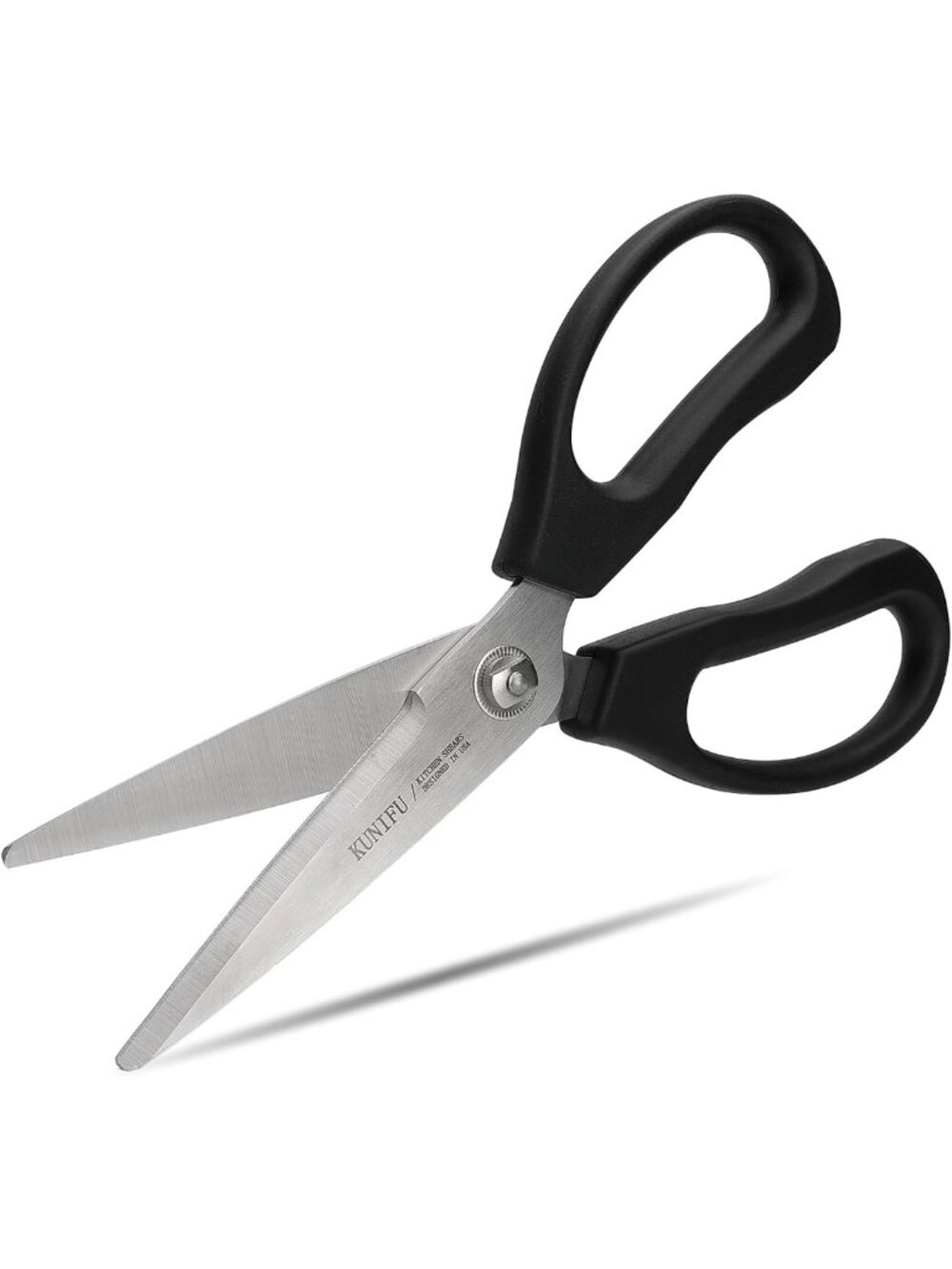Versatile Detachable Kitchen Scissors Shears - Multi-Use Cooking Tool, Black